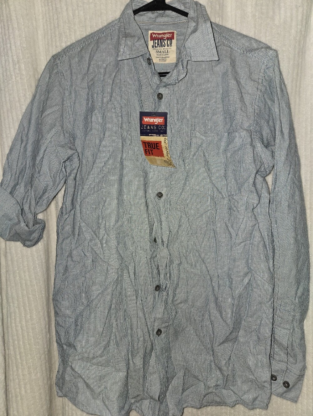 Wrangler Button Up Shirt - Small